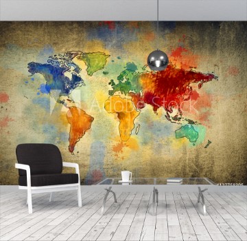Picture of World map